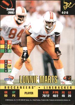 1995 Donruss Red Zone #NNO Lonnie Marts Front
