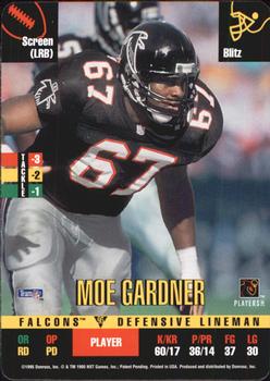 1995 Donruss Red Zone Update #NNO Moe Gardner Front