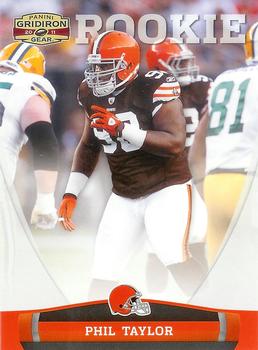 2011 Panini Gridiron Gear #194 Phil Taylor Front