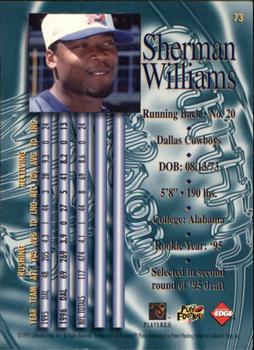 1997 Collector's Edge Masters - Retail #73 Sherman Williams Back