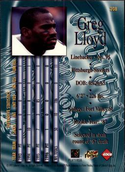 1997 Collector's Edge Masters - Retail #208 Greg Lloyd Back
