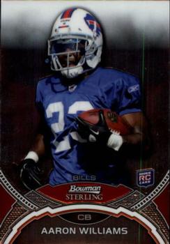 2011 Bowman Sterling #11 Aaron Williams Front