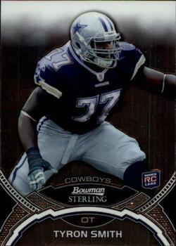 2011 Bowman Sterling #45 Tyron Smith Front