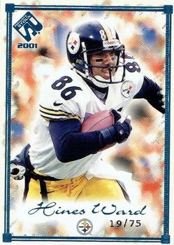 2001 Pacific Private Stock - Blue Framed #78 Hines Ward Front