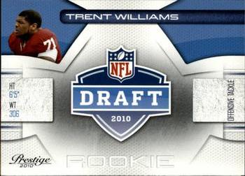 2010 Panini Prestige - NFL Draft #14 Trent Williams  Front