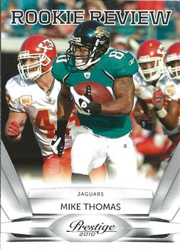 2010 Panini Prestige - Rookie Review #13 Mike Thomas  Front