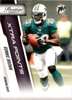 2010 Panini Prestige - Xtra Points Purple #105 Ronnie Brown  Front