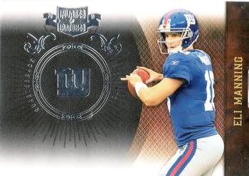 2010 Panini Plates & Patches - Silver #64 Eli Manning  Front