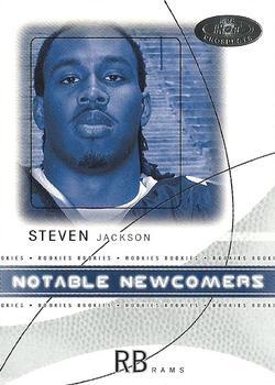 2004 Fleer Hot Prospects - Notable Newcomers #12 NN Steven Jackson Front