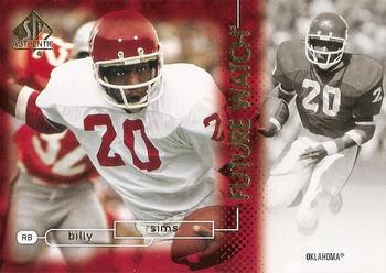 2011 SP Authentic #200 Billy Sims Front
