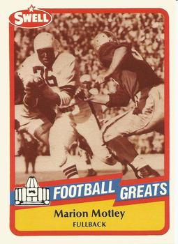 1989 Swell Greats #59 Marion Motley Front