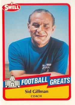 1989 Swell Greats #122 Sid Gillman Front