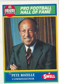 1990 Swell Greats #128 Pete Rozelle Front