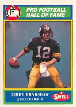 1990 Swell Greats #1 Terry Bradshaw Front