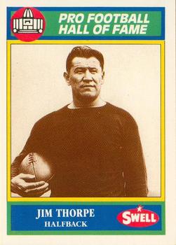 1990 Swell Greats #17 Jim Thorpe Front