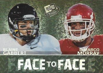 2011 Press Pass - Face to Face #FF-1 Blaine Gabbert / DeMarco Murray Front