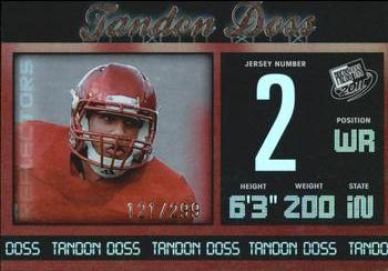 2011 Press Pass - Reflectors #44 Tandon Doss Front