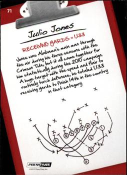 2011 Press Pass - Reflectors #71 Julio Jones Back