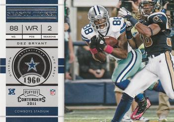 2011 Playoff Contenders #51 Dez Bryant Front