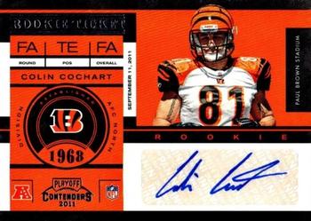 2011 Playoff Contenders #120 Colin Cochart Front