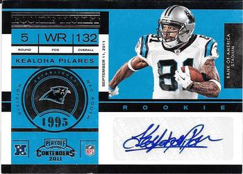 2011 Playoff Contenders #148 Kealoha Pilares Front