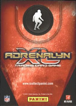 2011 Panini Adrenalyn XL #11 Brent Grimes Back