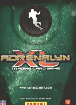 2011 Panini Adrenalyn XL #44 DeAngelo Williams  Back