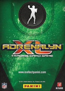 2011 Panini Adrenalyn XL #112 Aaron Rodgers  Back