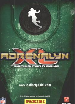2011 Panini Adrenalyn XL #302 Chris Johnson  Back