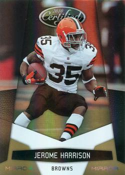 2010 Panini Certified - Mirror Gold #35 Jerome Harrison  Front