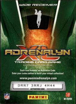 2010 Panini Adrenalyn XL #2 Andre Roberts Back