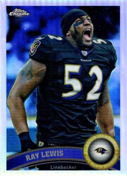 2011 Topps Chrome - Refractors #2 Ray Lewis  Front