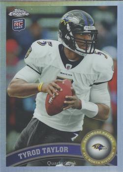 2011 Topps Chrome - Refractors #26 Tyrod Taylor  Front