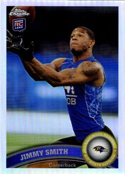2011 Topps Chrome - Refractors #63 Jimmy Smith  Front
