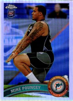 2011 Topps Chrome - Refractors #66 Mike Pouncey  Front