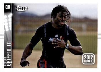 2012 SAGE HIT #47A Robert Griffin III Front