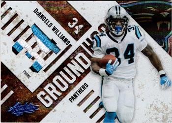 2010 Panini Absolute Memorabilia - Ground Hoggs Materials Jersey Number #7 DeAngelo Williams Front