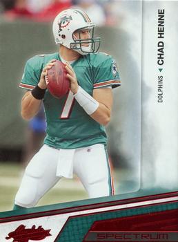 2010 Panini Absolute Memorabilia - Spectrum Red #52 Chad Henne  Front