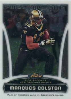 2010 Finest - Finest Moments #FM-17 Marques Colston  Front