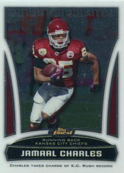 2010 Finest - Finest Moments #FM-23 Jamaal Charles  Front