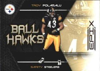 2010 Panini Epix - Ball Hawks #2 Troy Polamalu  Front