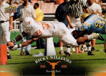 2011 Upper Deck University of Texas #65 Ricky Williams Front