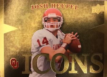 2011 Upper Deck University of Oklahoma - Icons #I-JH Josh Heupel Front