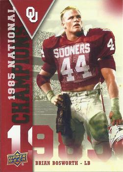 2011 Upper Deck University of Oklahoma - National Champions #NC-BB Brian Bosworth Front