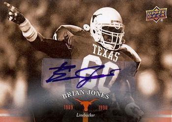 2011 Upper Deck University of Texas - Autographs #50 Brian Jones Front