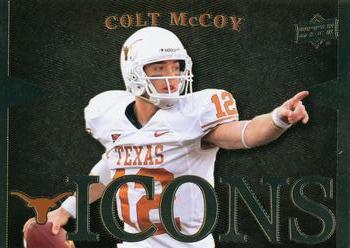 2011 Upper Deck University of Texas - Icons #I-CM Colt McCoy Front