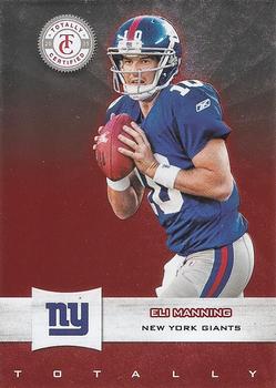 2011 Panini Totally Certified #53 Eli Manning Front