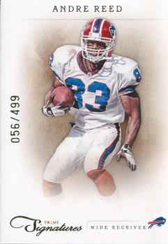 2011 Panini Prime Signatures #4 Andre Reed Front