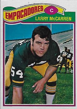 1977 Topps Mexican #22 Larry McCarren Front