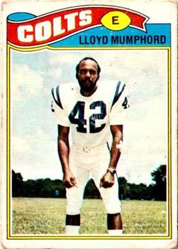 1977 Topps Mexican #153 Lloyd Mumphord Front